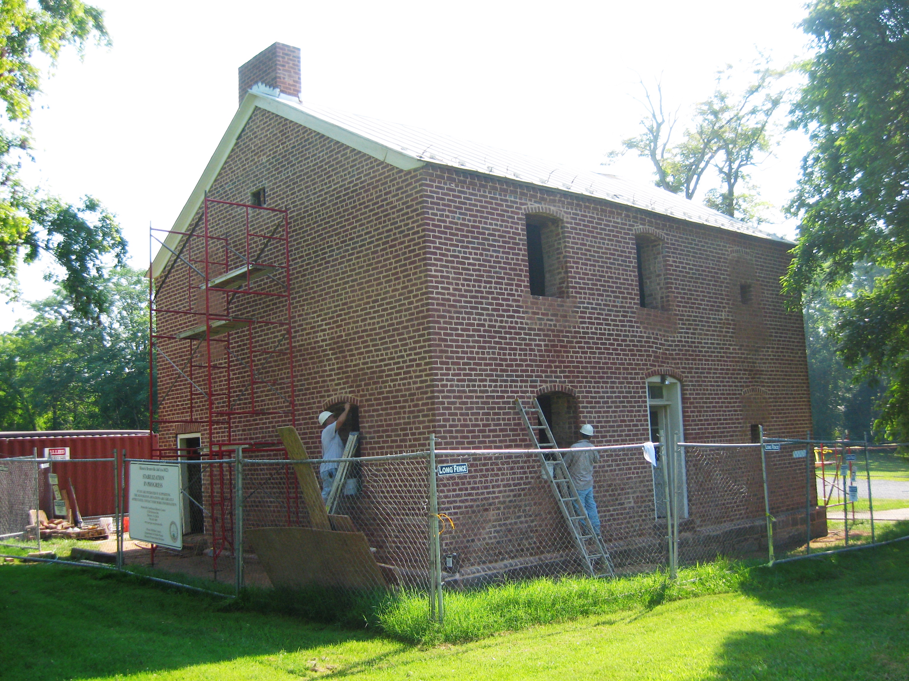 Brentsville Jail House Restoration (5)